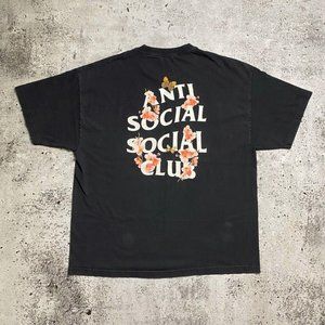 Anti Social Social Club Black Cherry Blossom T-Shirt